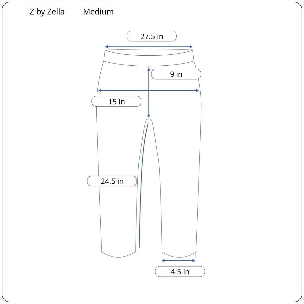 Z by Zella Womens Medium Crop Capri Leggings Active Workout Fitness Gym Mesh - Picture 12 of 12